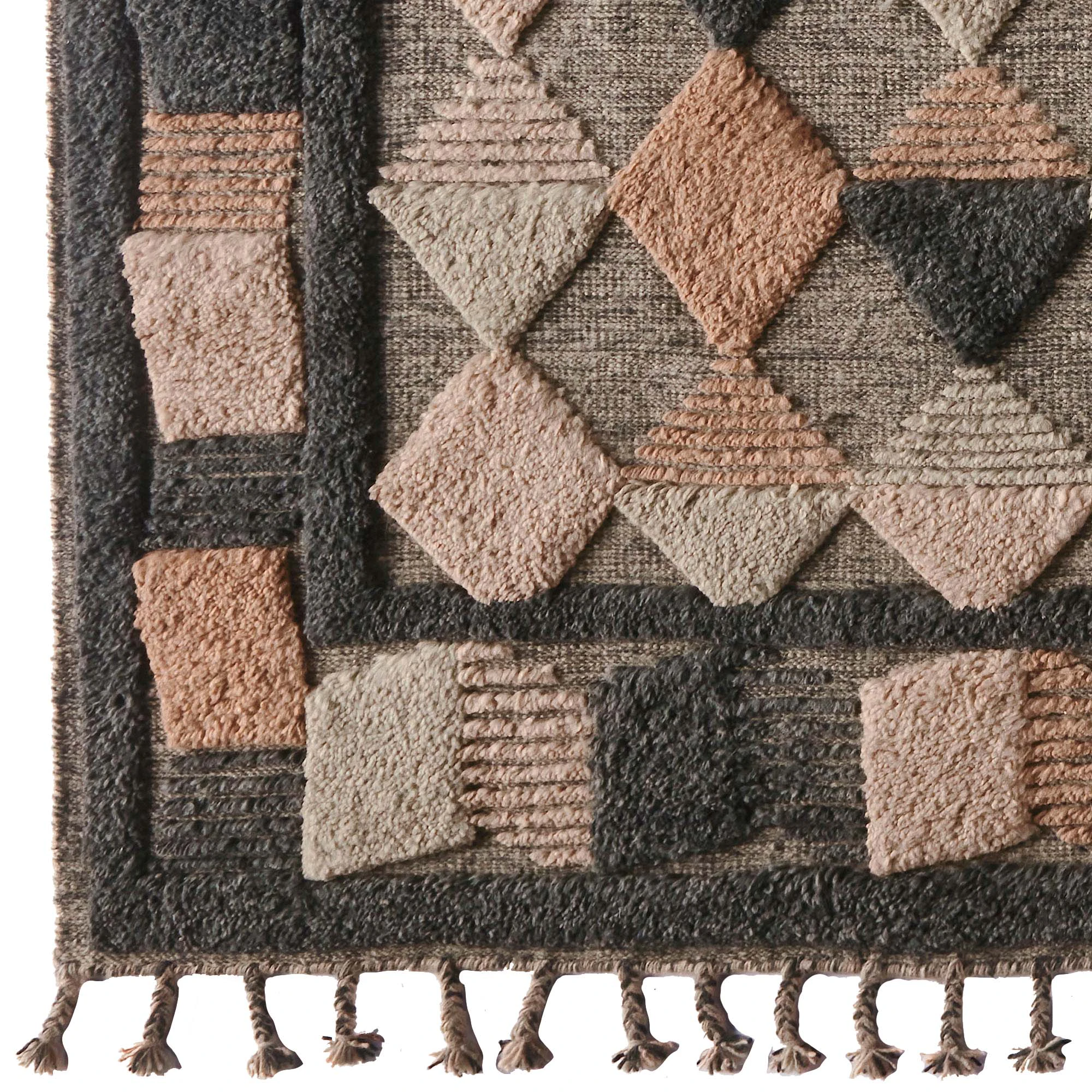 Dusty Deco Lisboa Rug, multi grey från Dusty Deco, bild 2