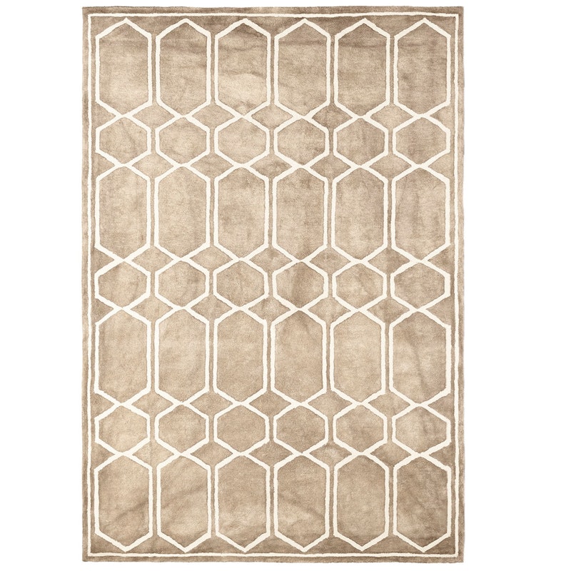 Tie Dye Rug Beige