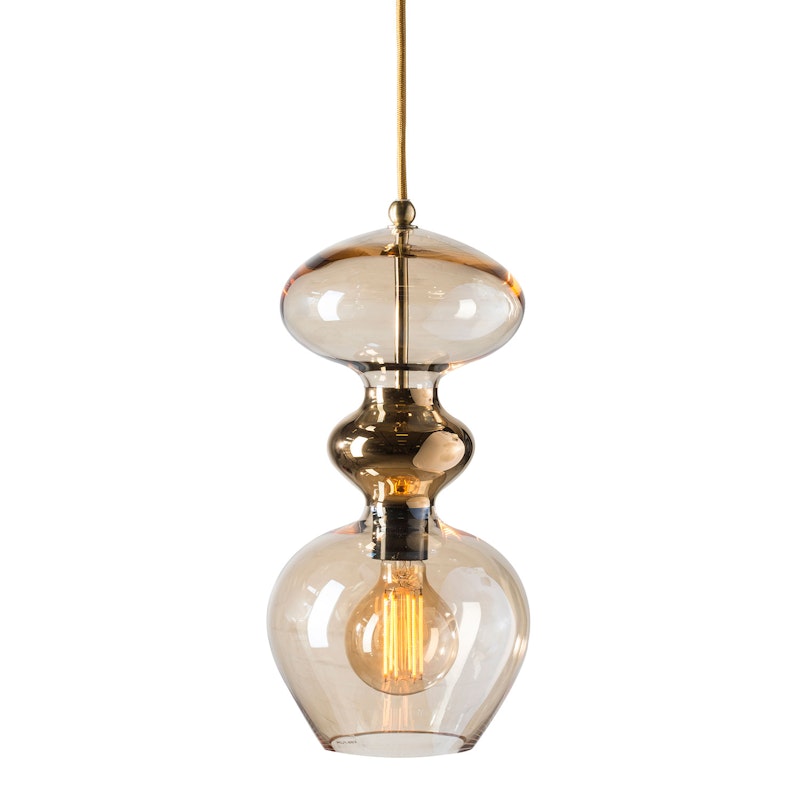 Futura Pendel 18 cm, Golden Smoke