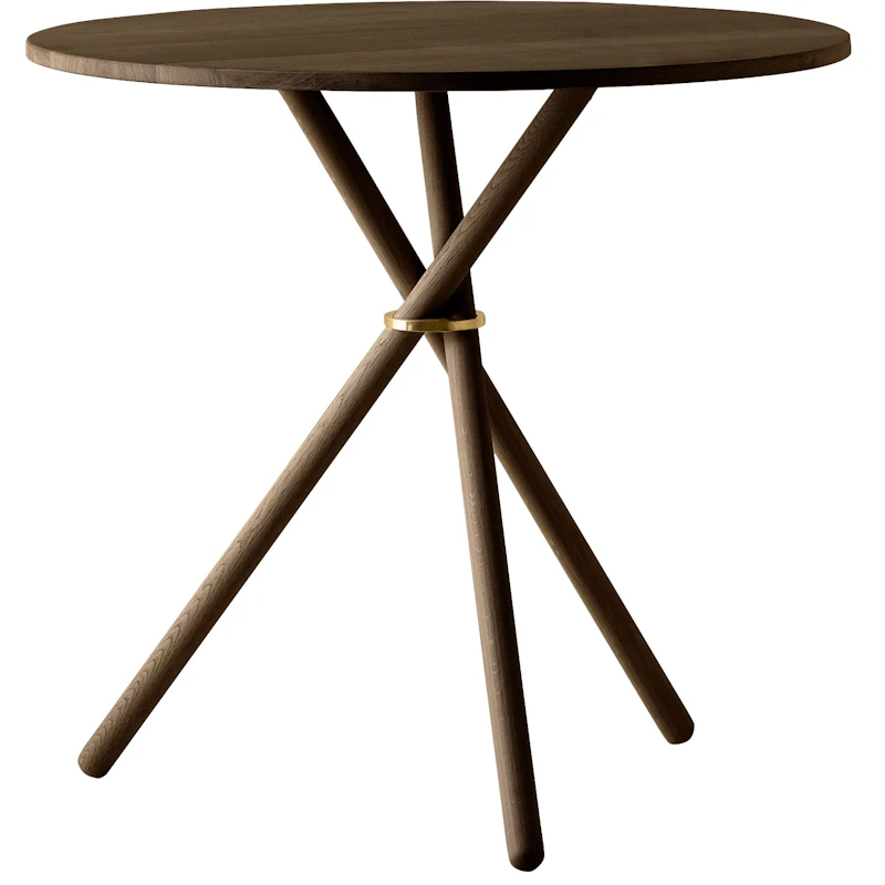 Aldric Sidobord 80 cm, Mörk Ek