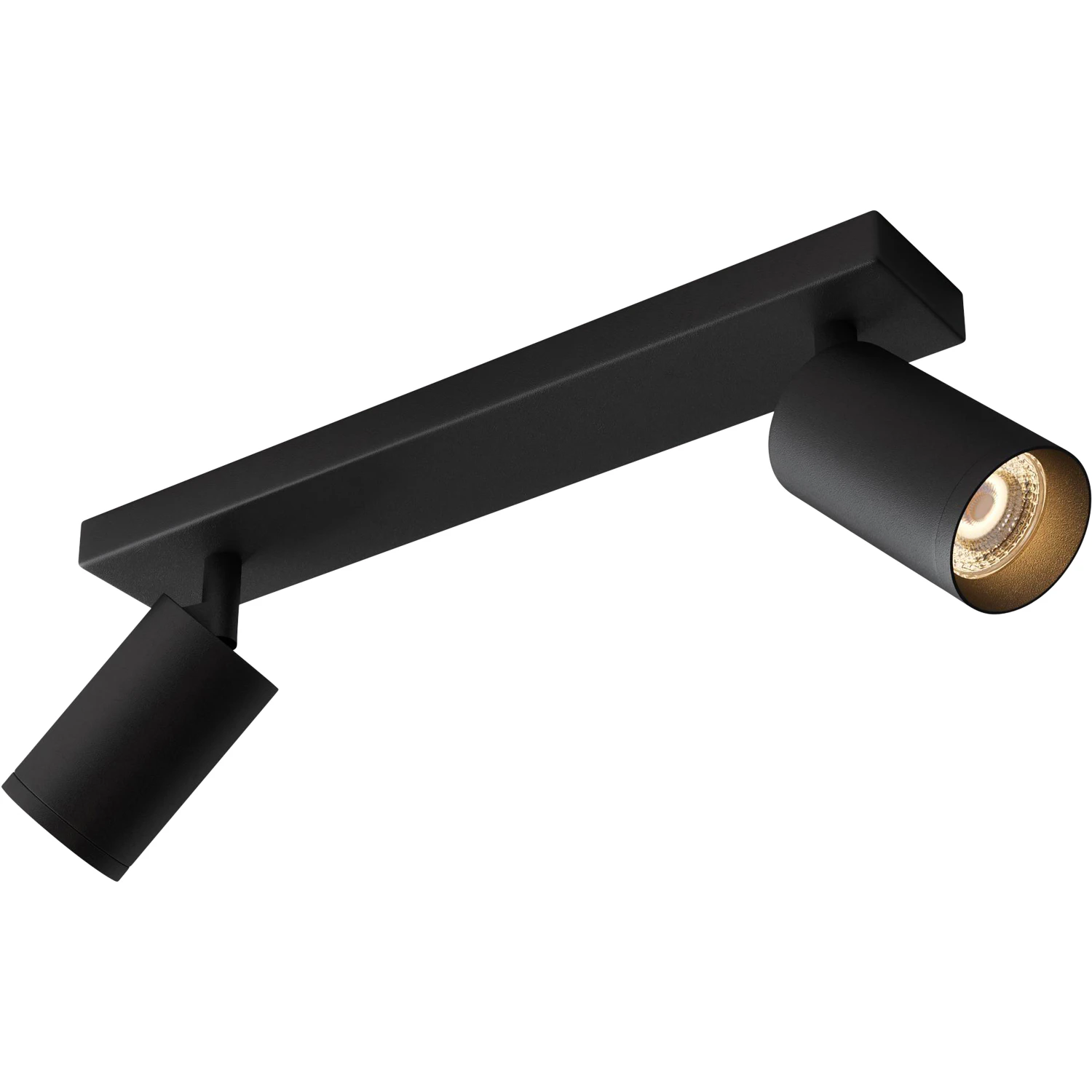 Edgeform Canspot 55 Double Spotlight - Spotlights Aluminium Svart