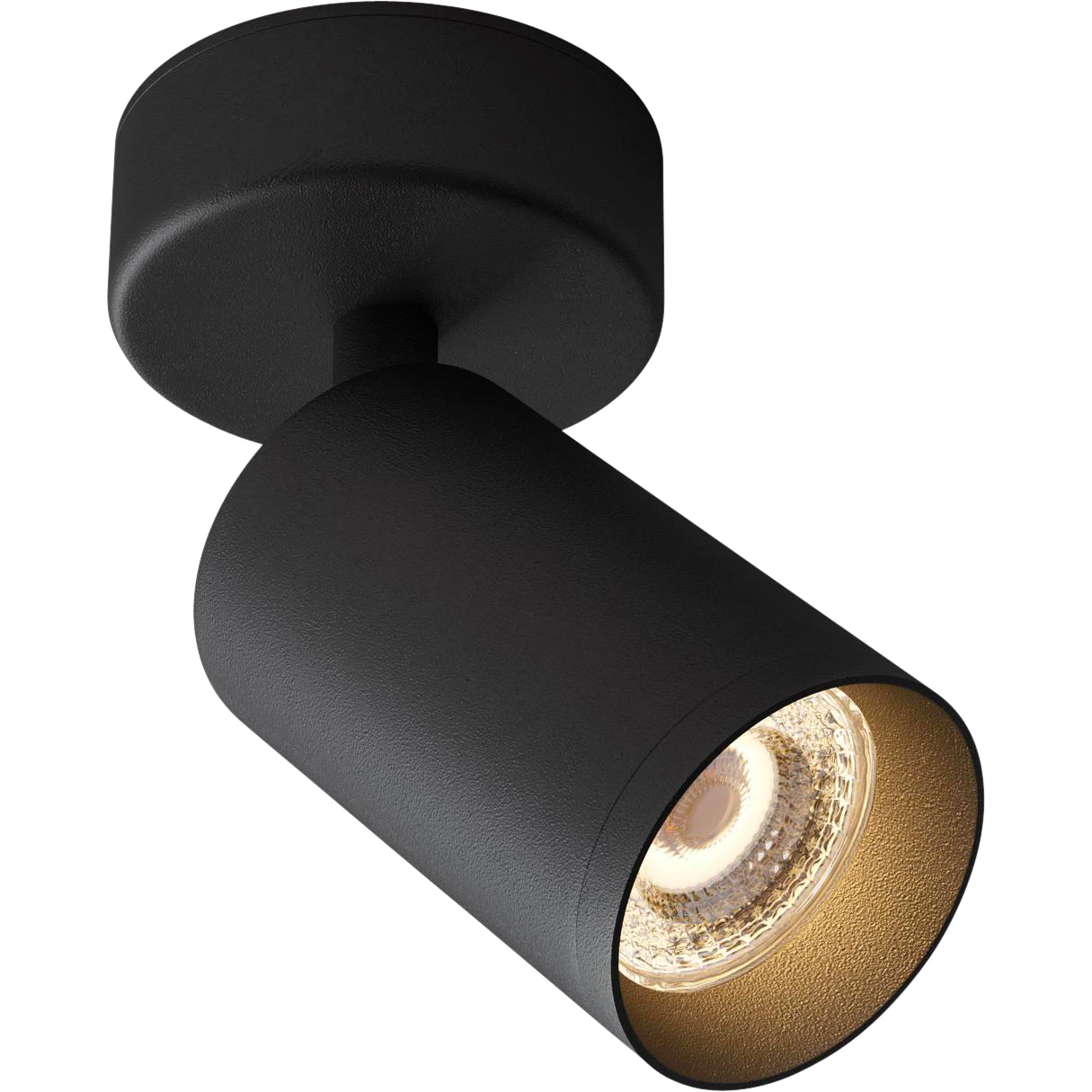 Edgeform Canspot 55 Single Spotlight - Spotlights Aluminium Svart