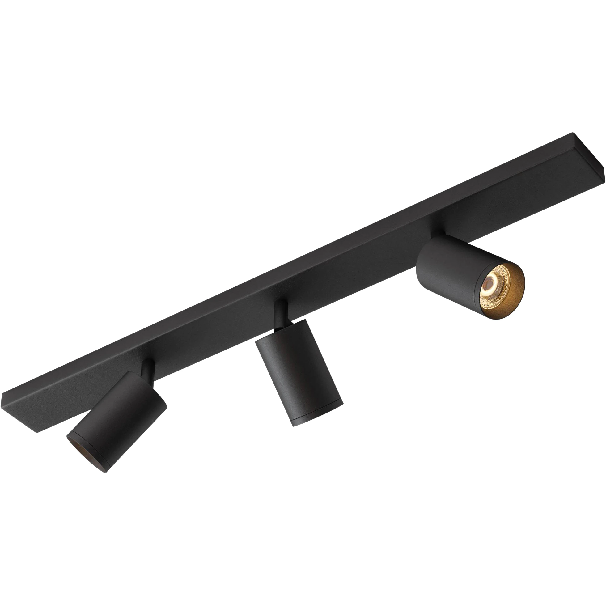 Edgeform Canspot 55 Triple Bar Spotlight / Mässing - Spotlights Aluminium Svart