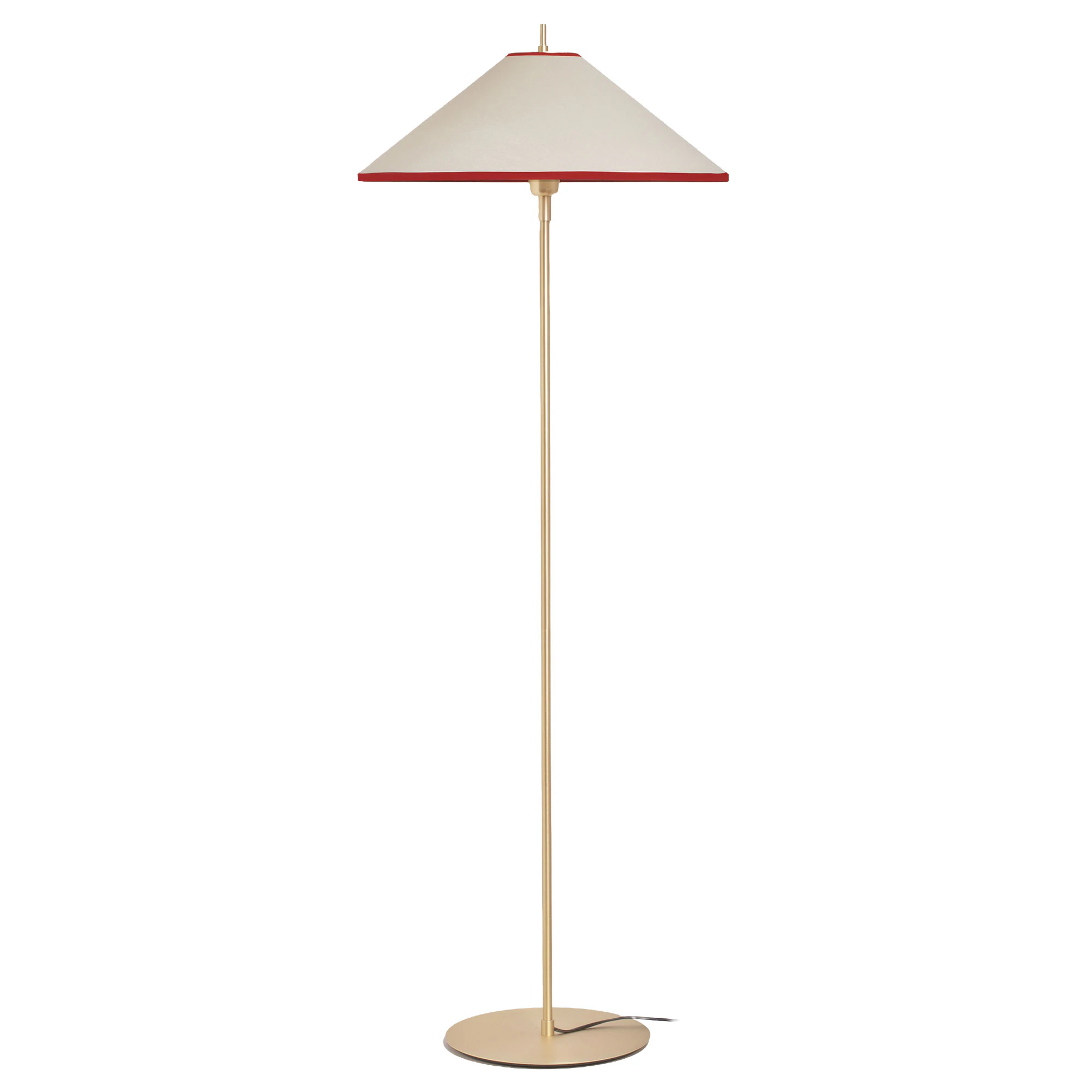 Edgeform Tafta Golvlampa &Oslash;52 Cm / Off-white - Golvlampor J&auml;rn R&ouml;d