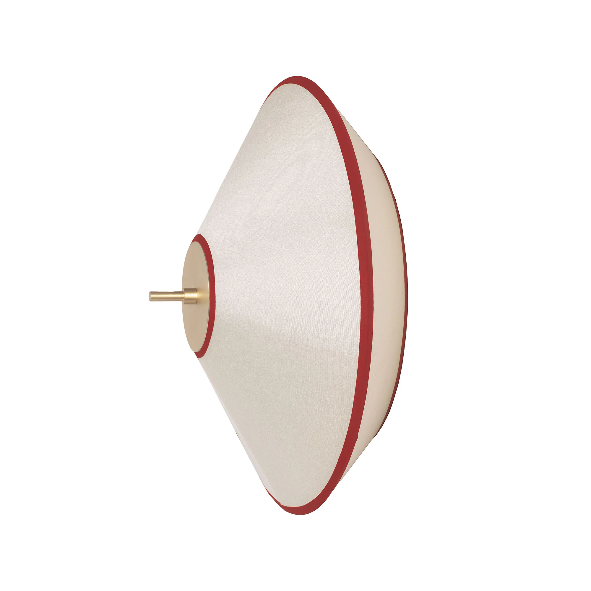 Edgeform Tafta V&auml;gglampa &Oslash;40 Cm / Off-white - V&auml;gglampor St&aring;l R&ouml;d