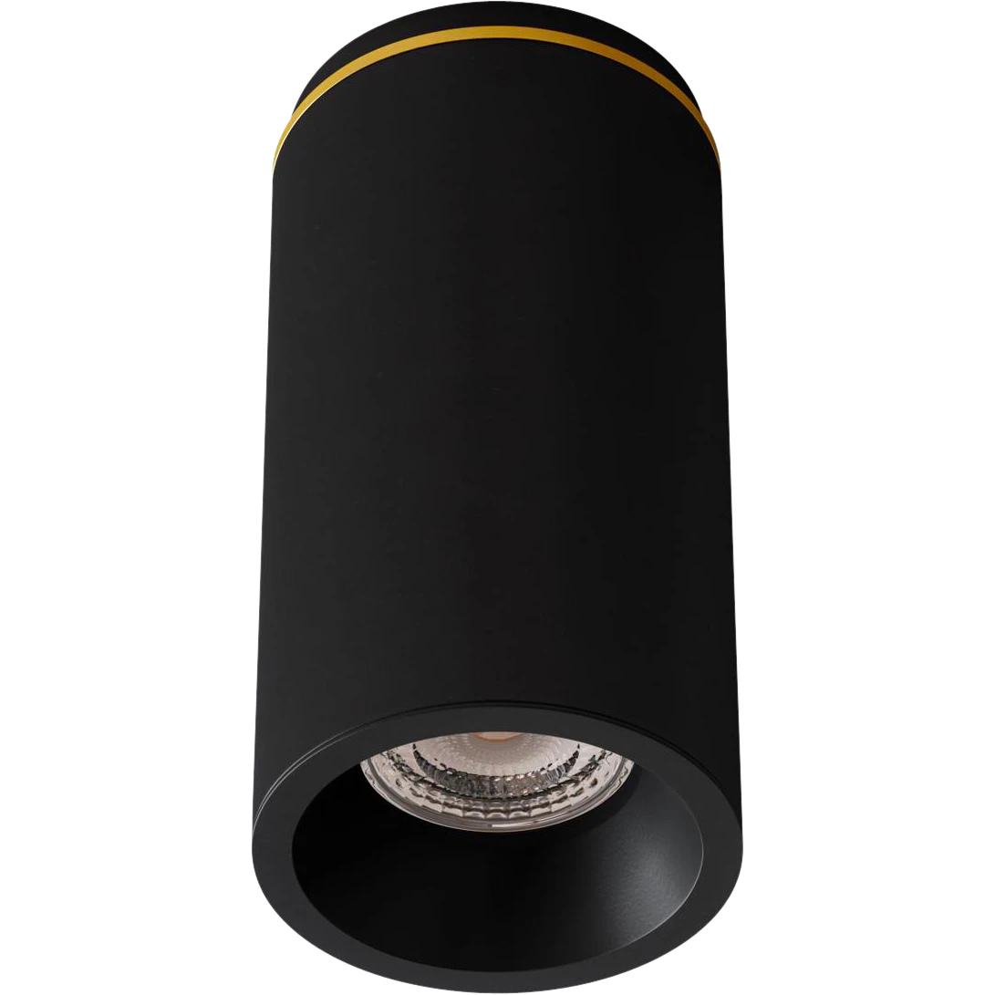 Edgeform Edgespot Fix 65 Spotlight / Mässing - Spotlights Aluminium Svart