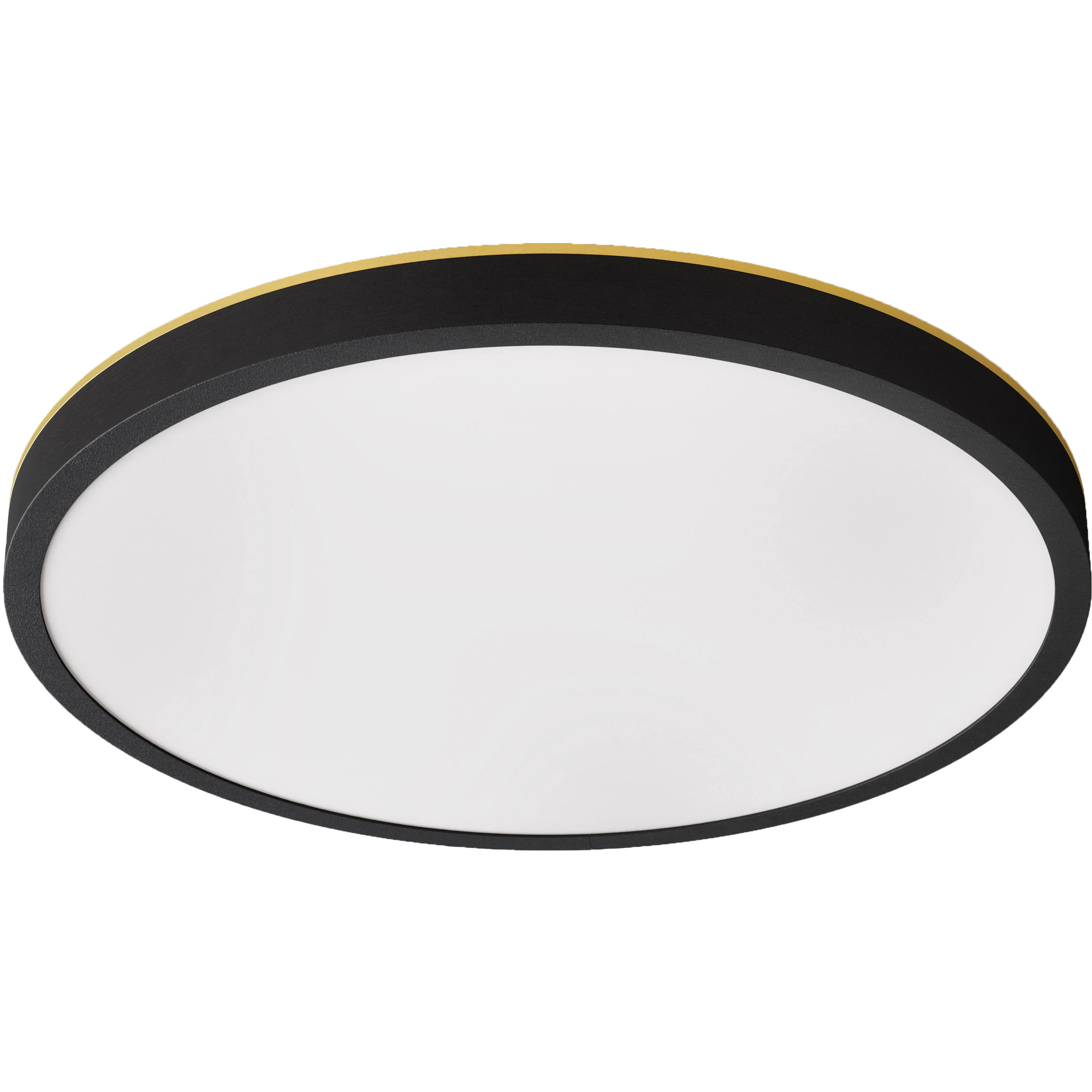 Edgeform Plafon 30 V&auml;gg-/taklampa / M&auml;ssing - Plafonder Aluminium Svart