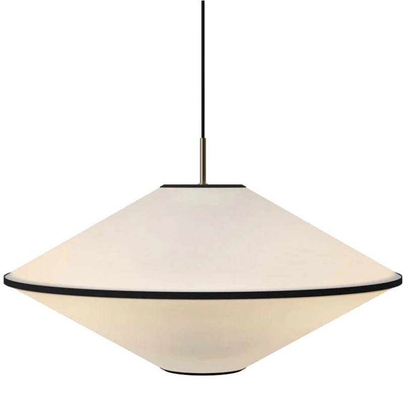 Tafta Pendel Ø65 cm, Svart/Off-white