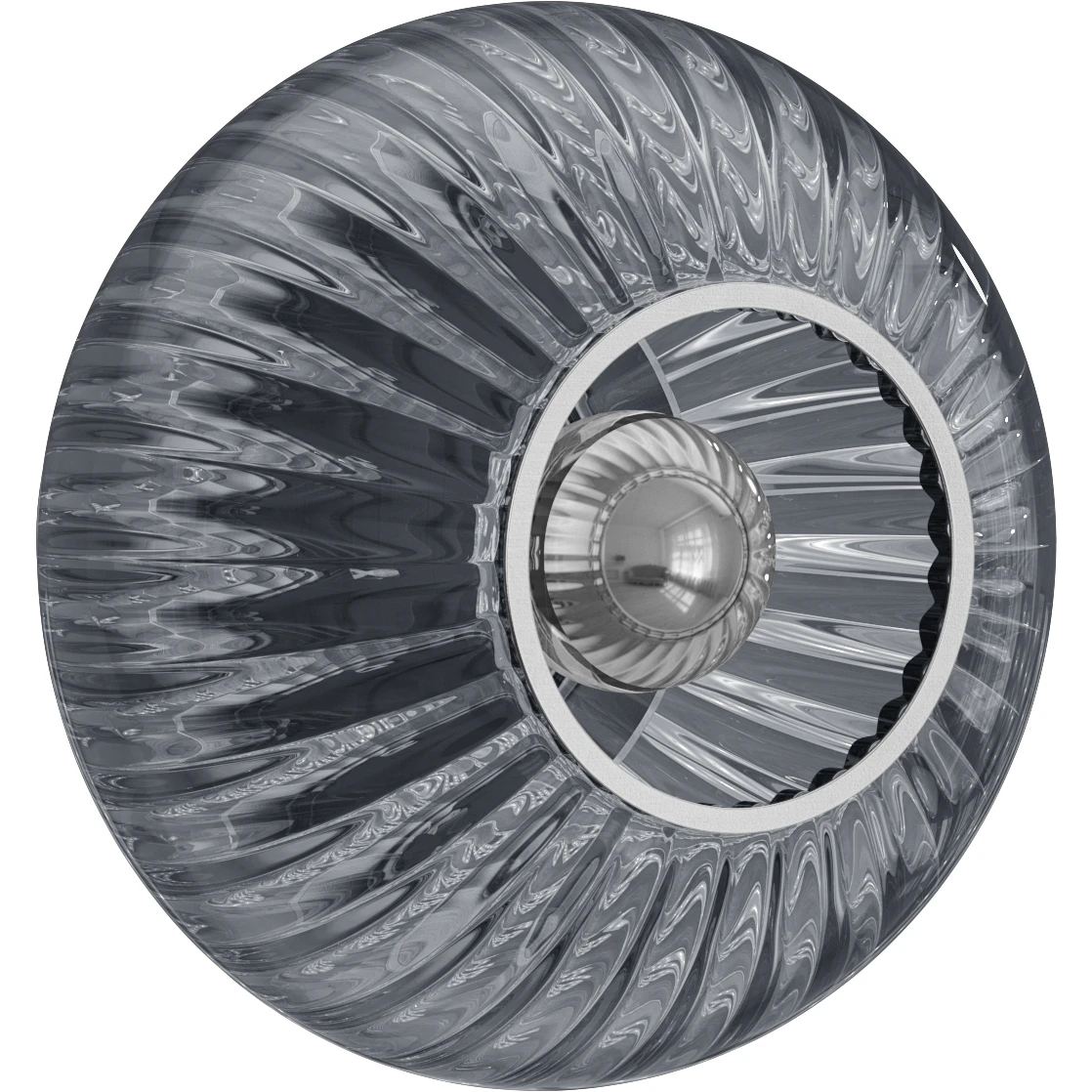 Edgeform Urc 19 V&auml;gglampa R&ouml;k - V&auml;gglampor Munbl&aring;st Glas Smoke