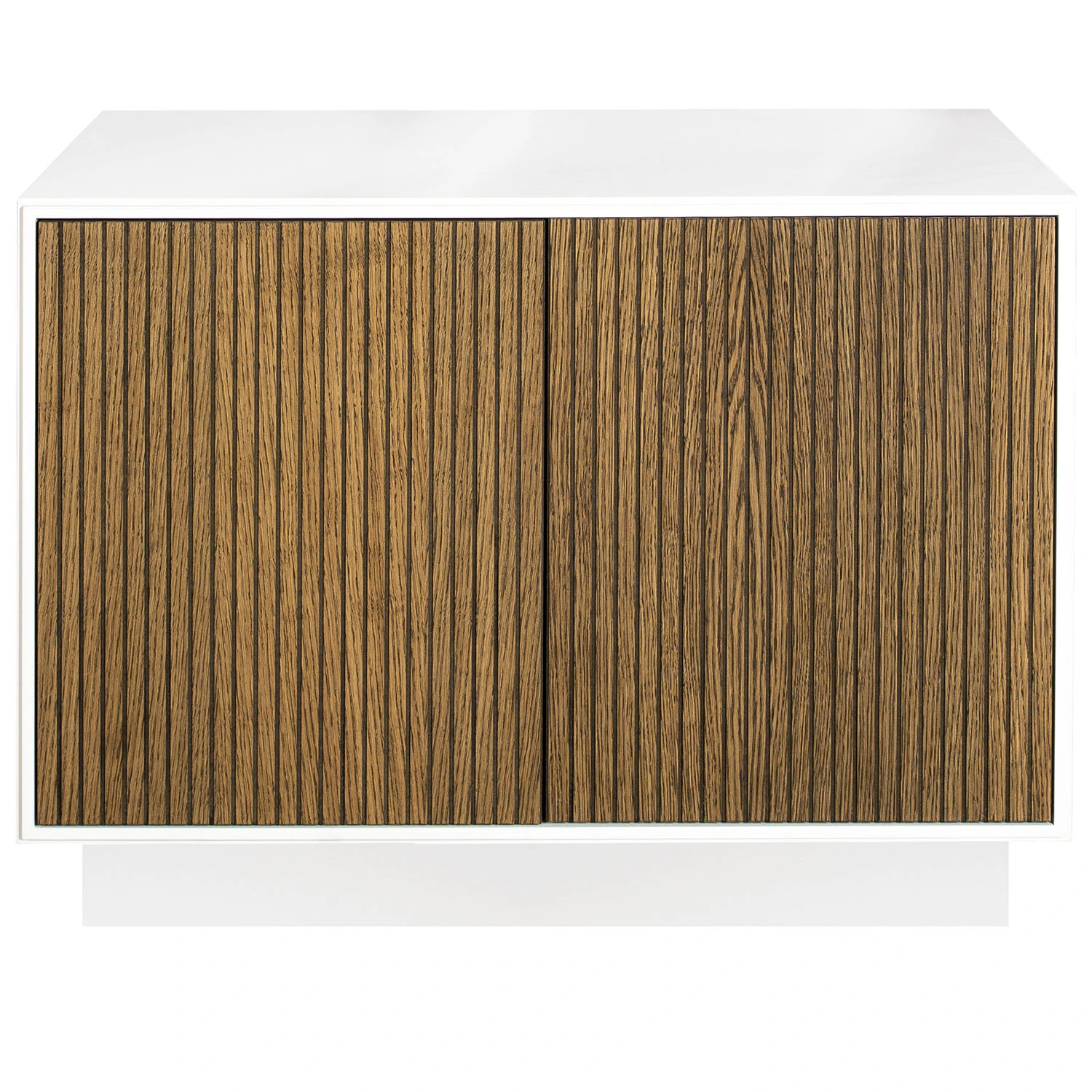 Englesson Line Burned Walnut Sk&auml;nk Med 2 D&ouml;rrar - Sk&auml;nkar & sideboards Ekfan&eacute;r Vit