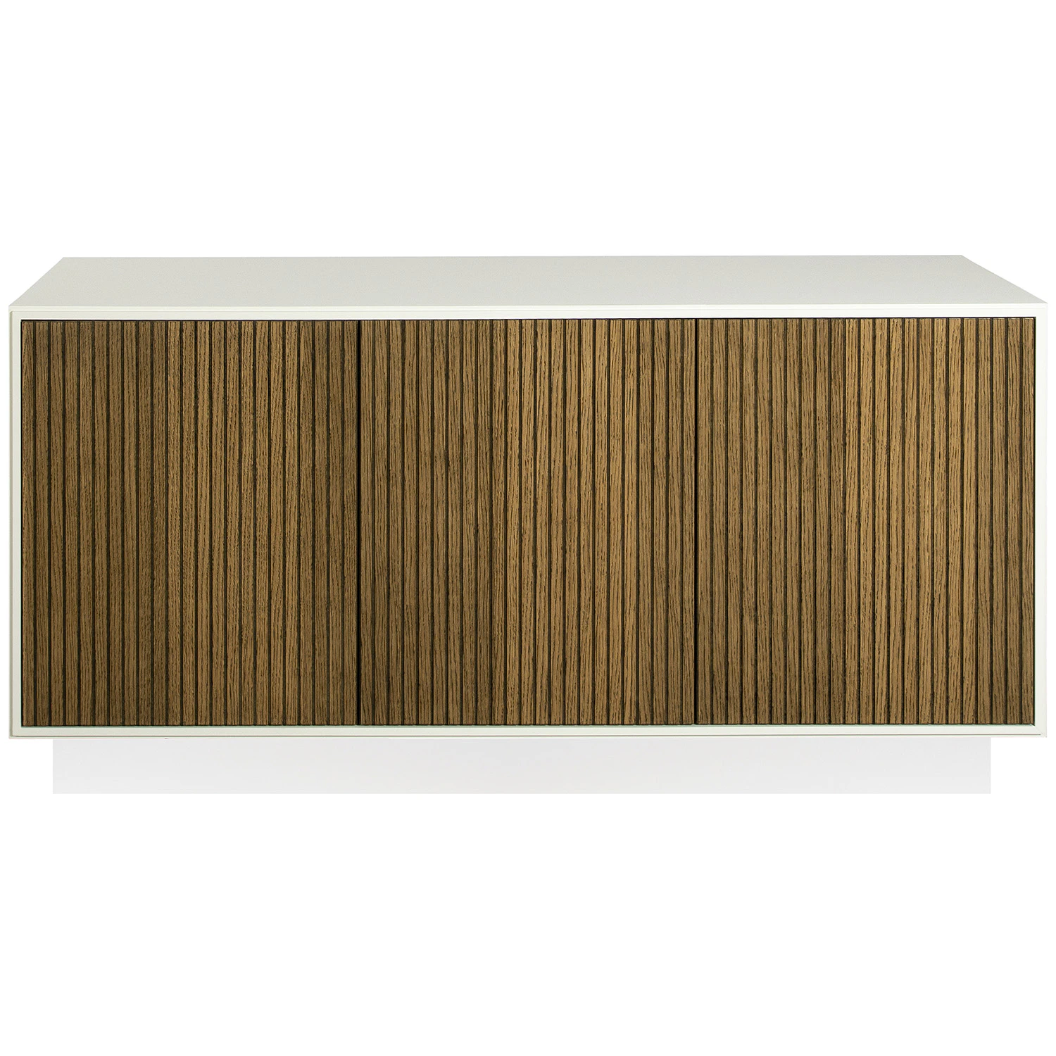Englesson Line Burned Walnut Sk&auml;nk Med 3 D&ouml;rrar - Sk&auml;nkar & sideboards Ekfan&eacute;r Vit