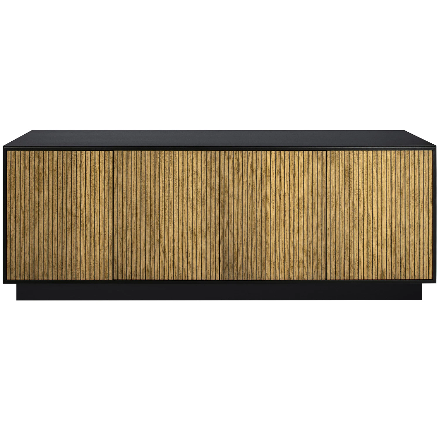 Englesson Line Burned Walnut Sk&auml;nk Med 4 D&ouml;rrar - Sk&auml;nkar & sideboards Ekfan&eacute;r Svart