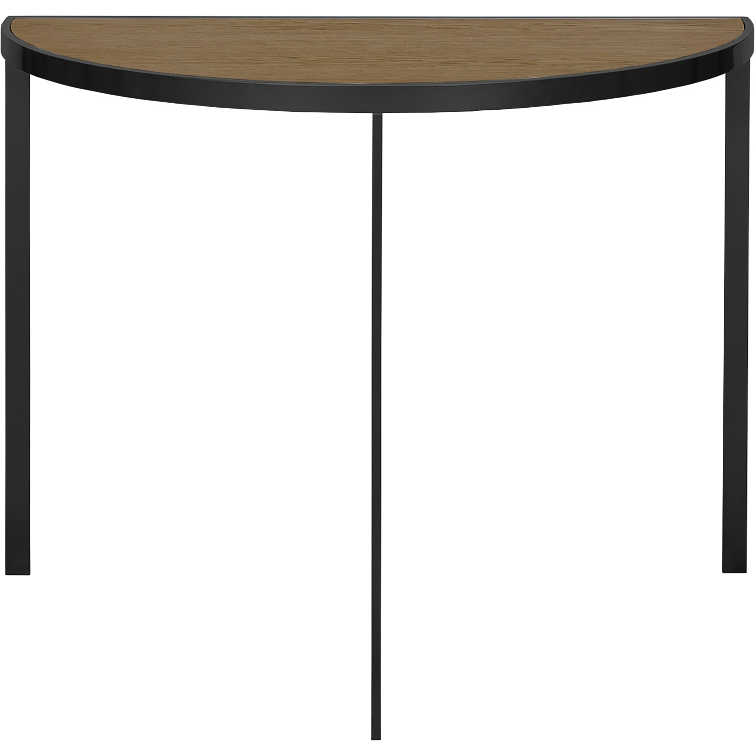 Englesson Square Konsolbord 93x46x70 Cm Svart/ - Sidobord & Avlastningsbord Ekfan&eacute;r Burned Walnut