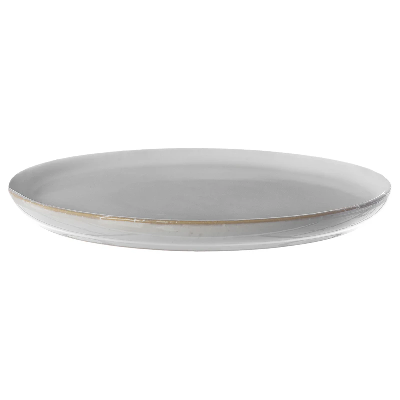 Assiett Ø20 cm, Naturvit