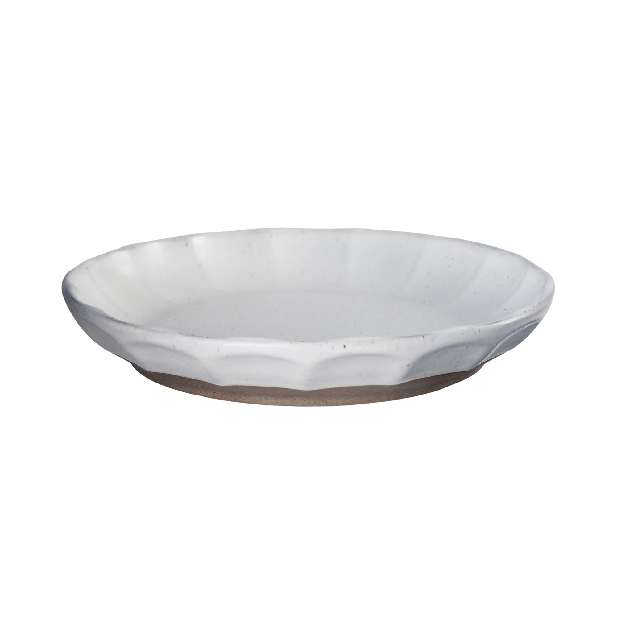 Ernst Assiett 17 Cm / Natur - Assietter Stengods Vit