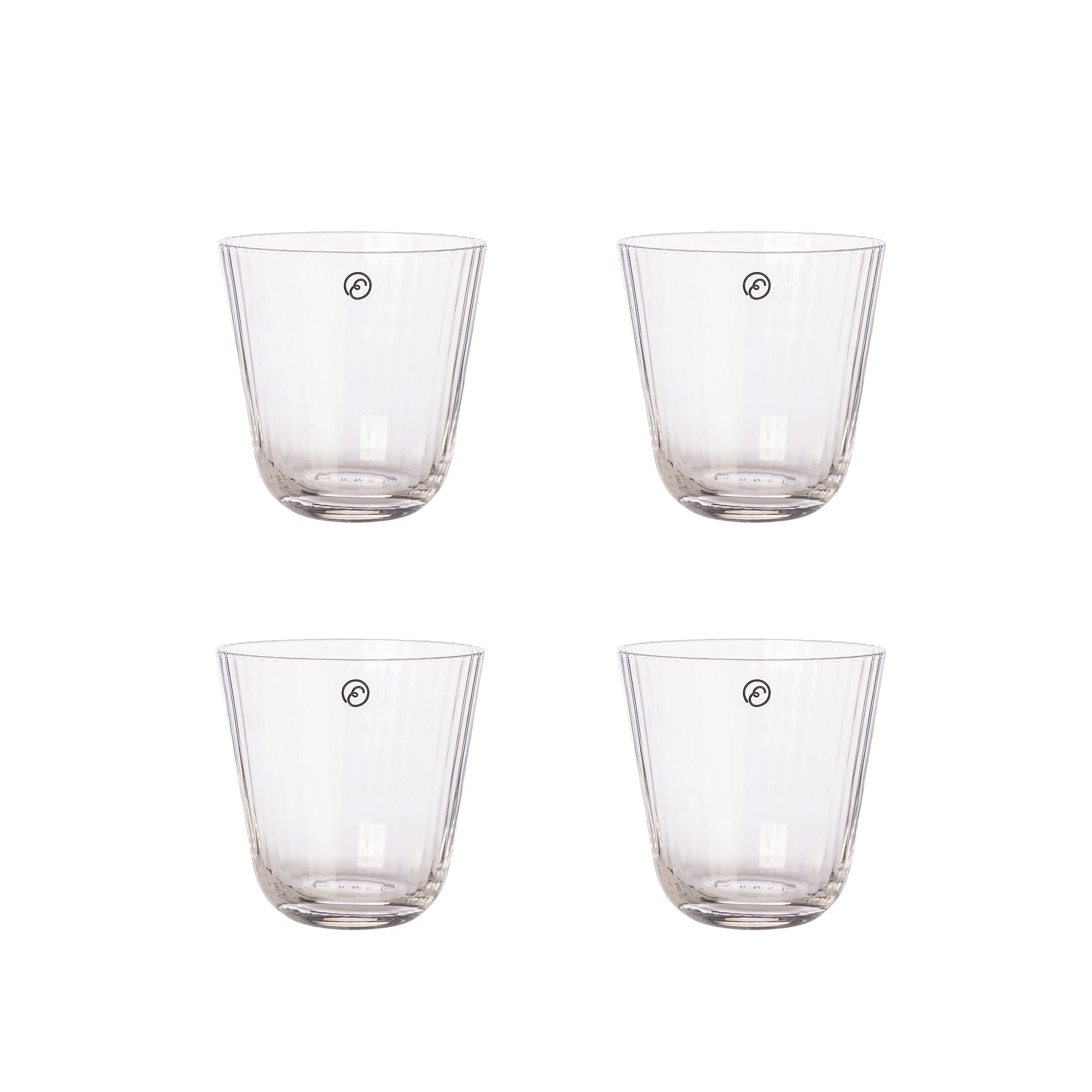Ernst R&auml;fflad 4-pack 25 Cl - Dricksglas Glas Klar