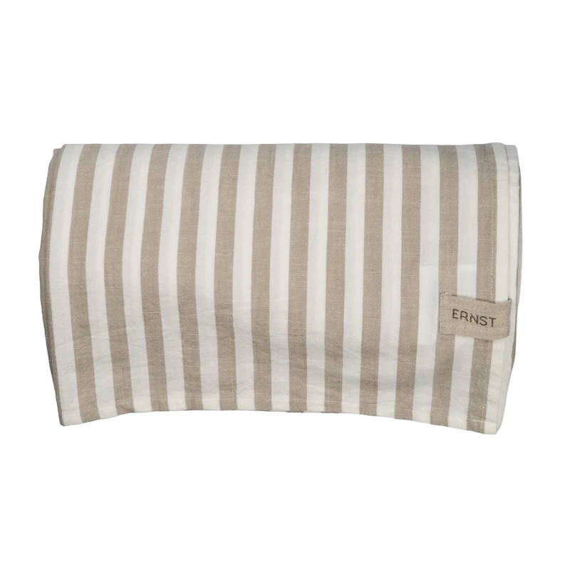 Duk 145x300 cm, Beige / Vit