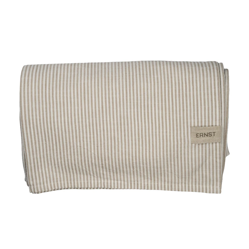 Duk 145x300 cm, Beige / Vit