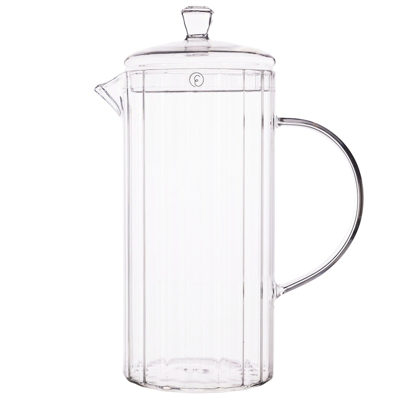 Kanna Med Lock Glas 1 L, Klar