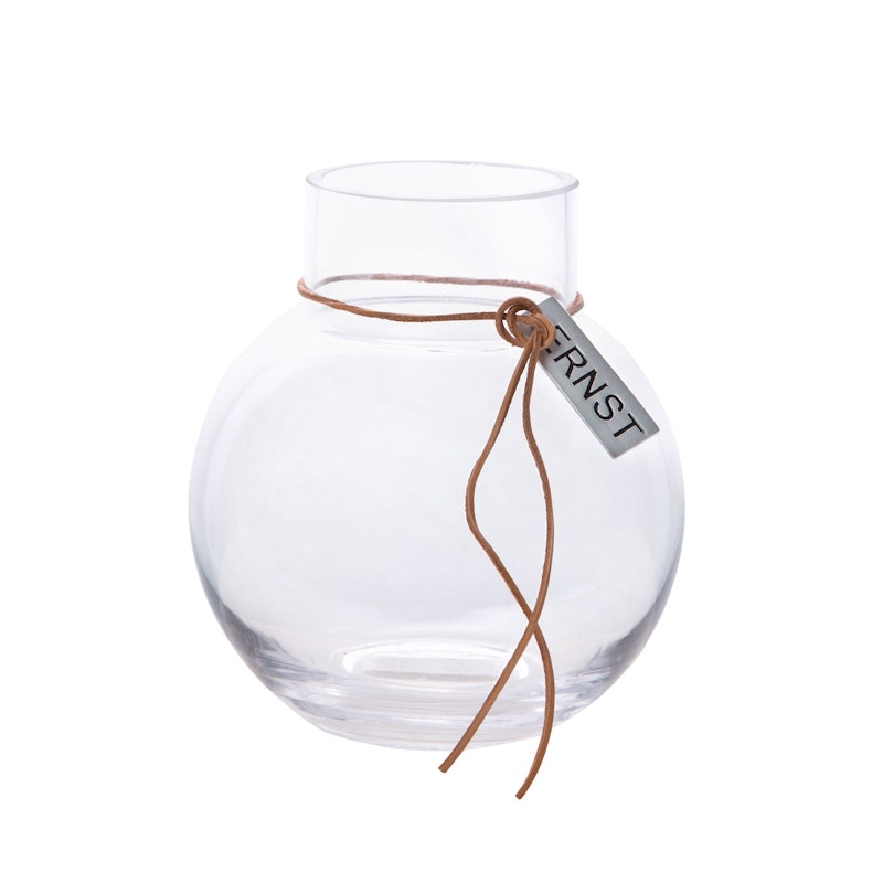 Glasvas Klar, 13 cm