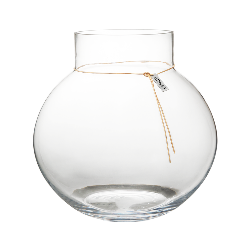 Glasvas Klar, 38 cm