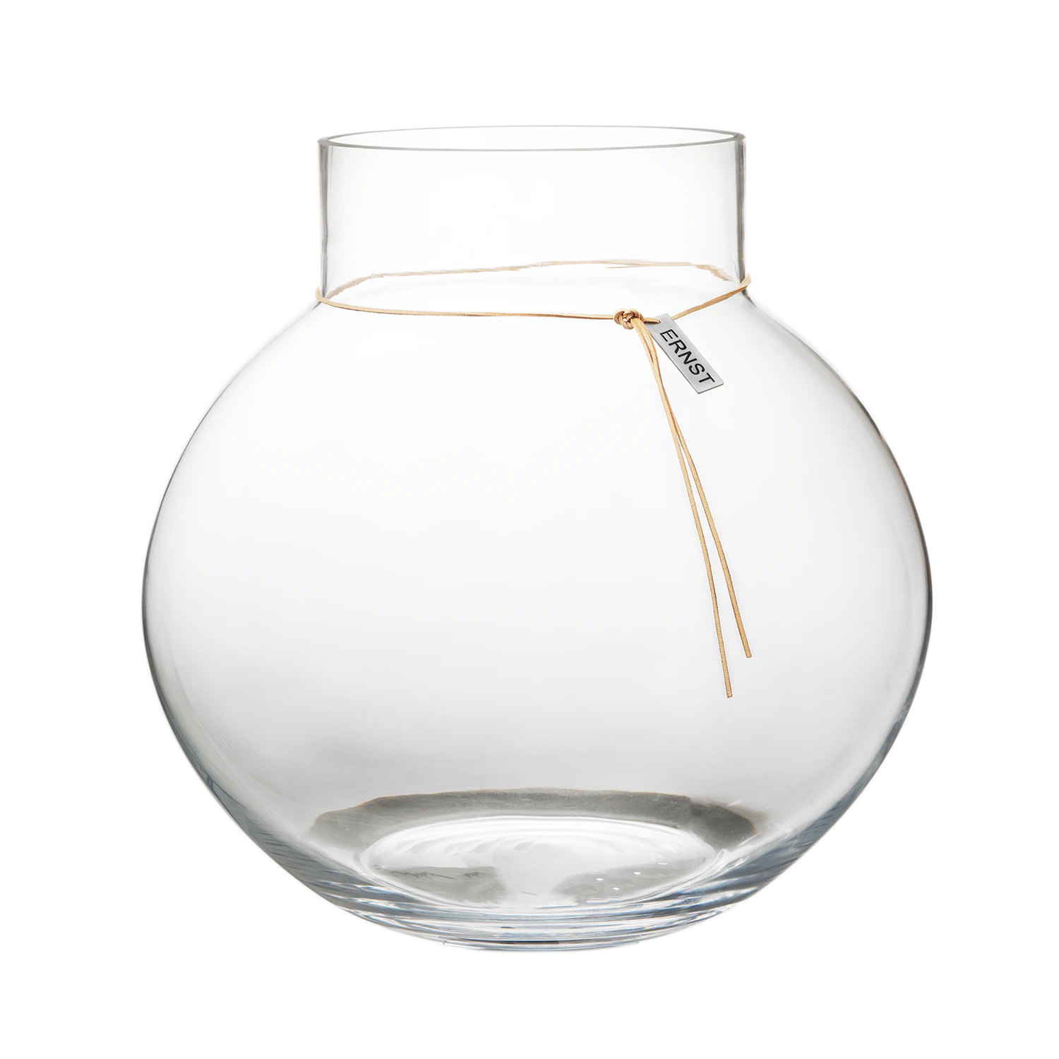Ernst Glasvas &Oslash;29 Cm - Vaser L&auml;der Klar