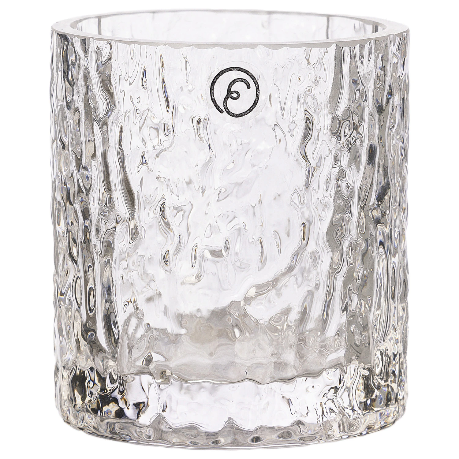 Ernst vas / Ljuslykta 6,5 Cm - Vaser Glas Klar