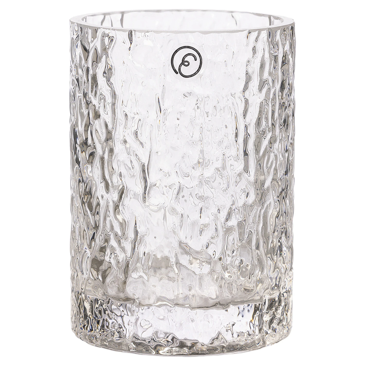 Ernst vas / Ljuslykta 8,5 Cm - Vaser Glas Klar