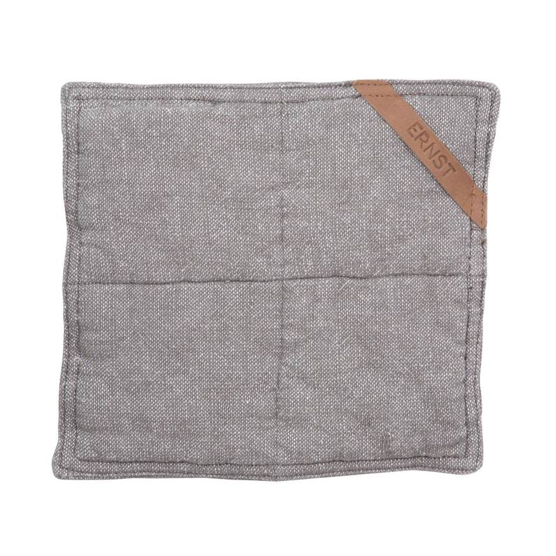 Grytlapp 25x25 cm, Grå