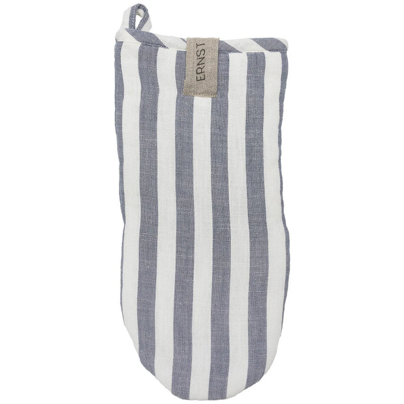 Grytvante Ränder, Vit/Blå