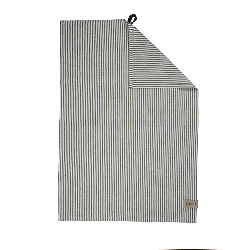 Kökshandduk 47x70 cm, Salvia / Vit