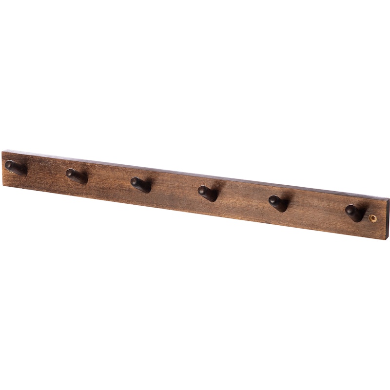 Kroklist 6 Knoppar, Brun