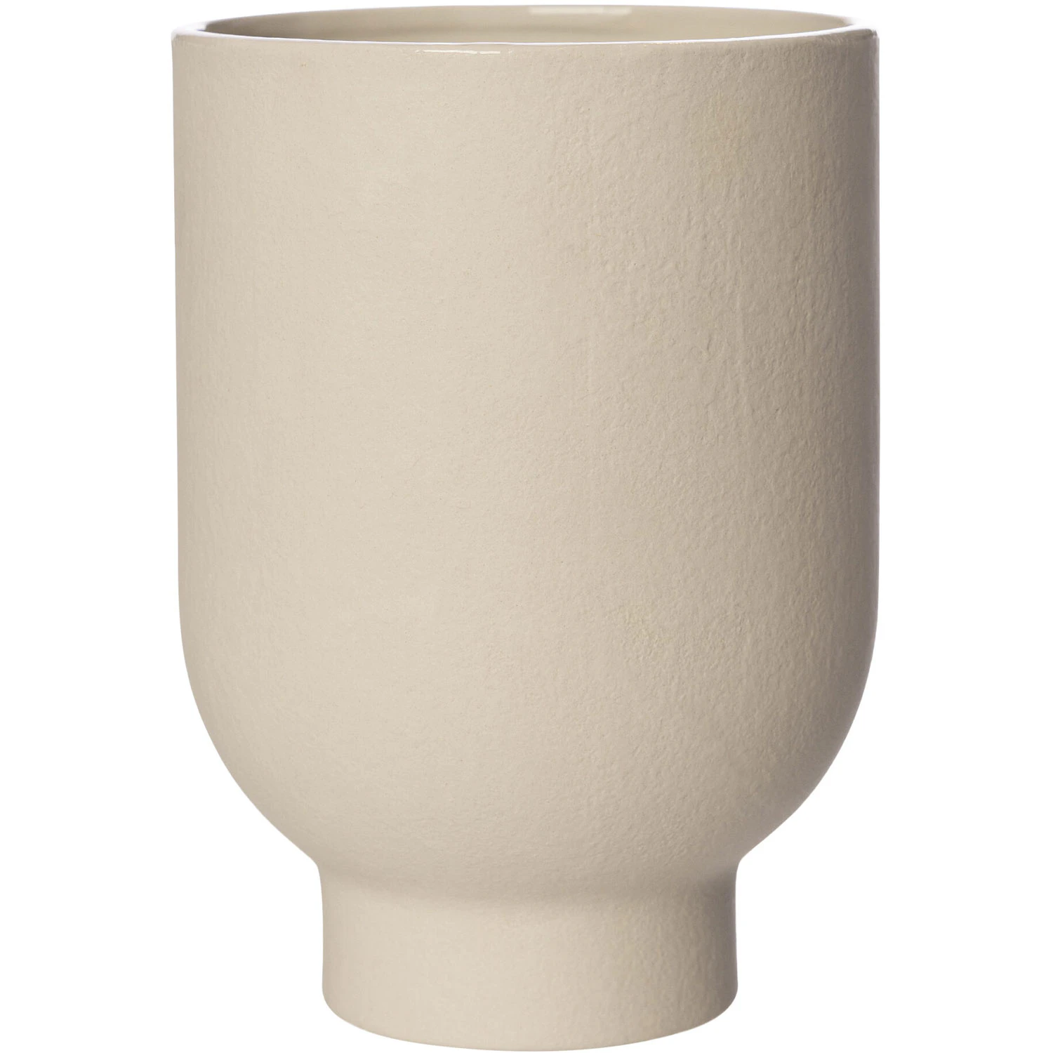 Ernst Kruka Naturvit 21 Cm - Krukor Stengods Off-White