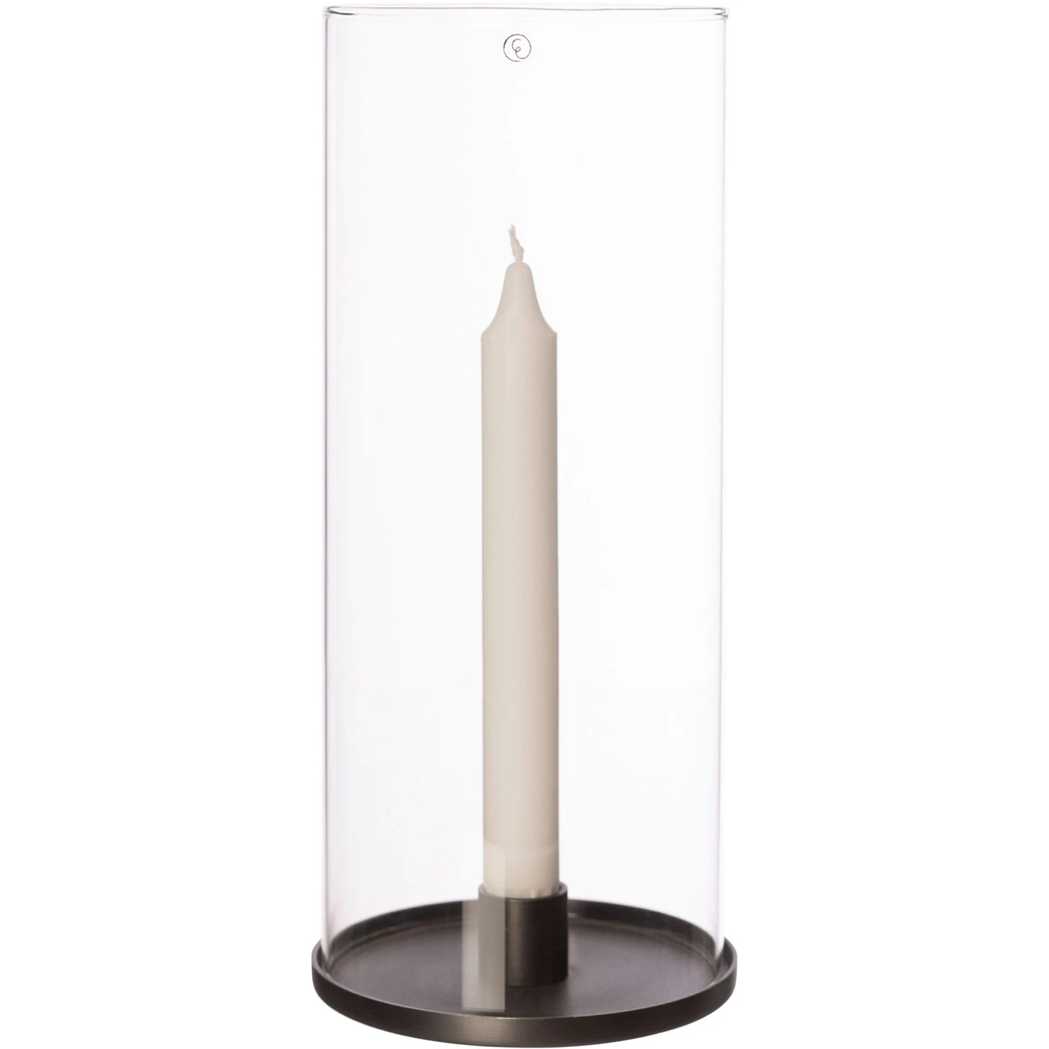 Ernst Ljuslykta 28 Cm - Ljuslyktor Glas Svart