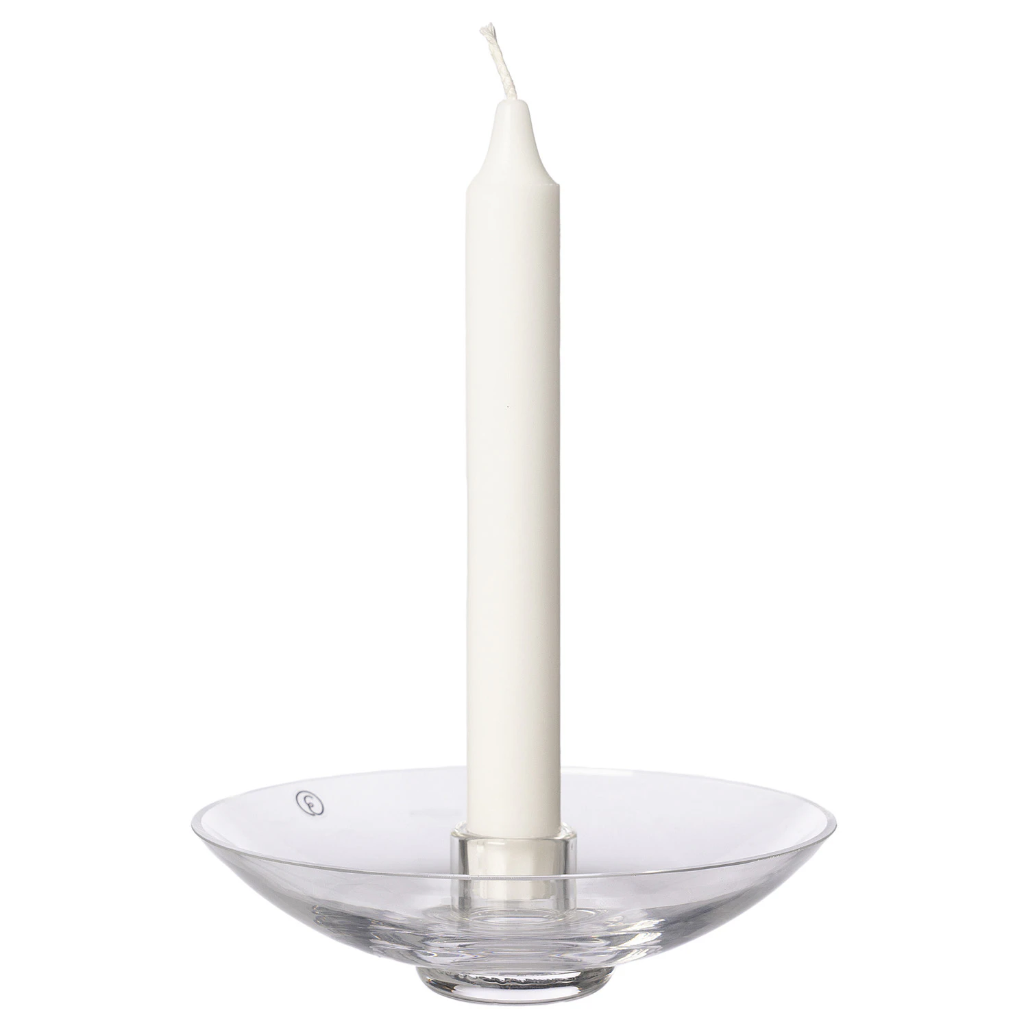 Ernst Ljusstake &Oslash;14,8 Cm - Ljusstakar Glas Klar