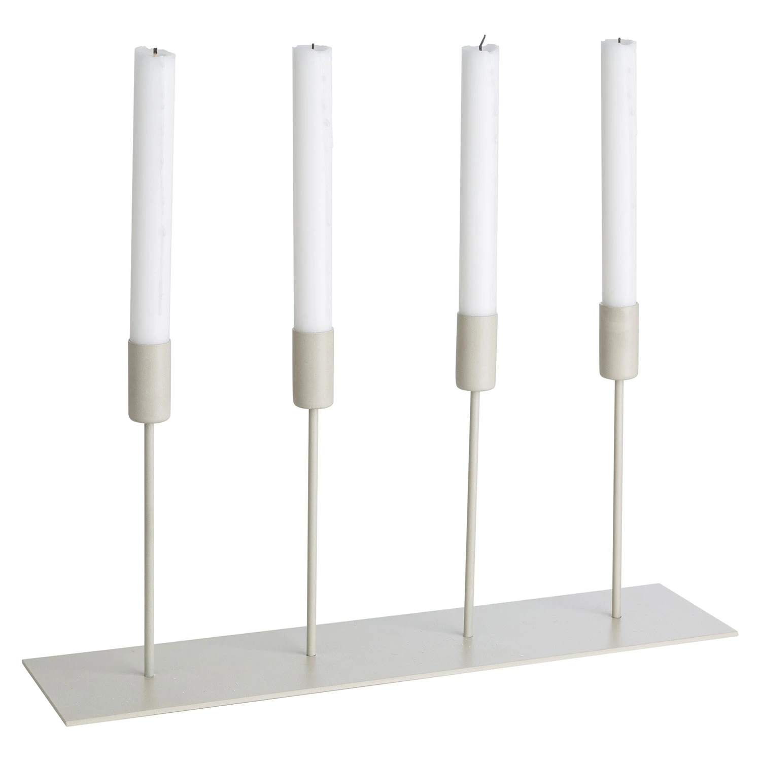 Ernst Ljusstake 42 Cm - Ljusstakar Metall Beige