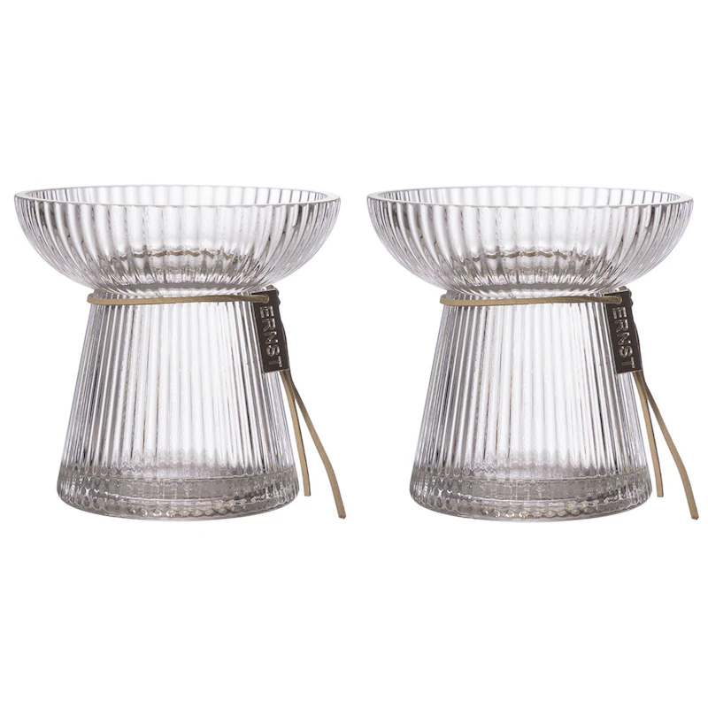 Lökvas Med Räfflad Struktur 11 cm, 2-pack