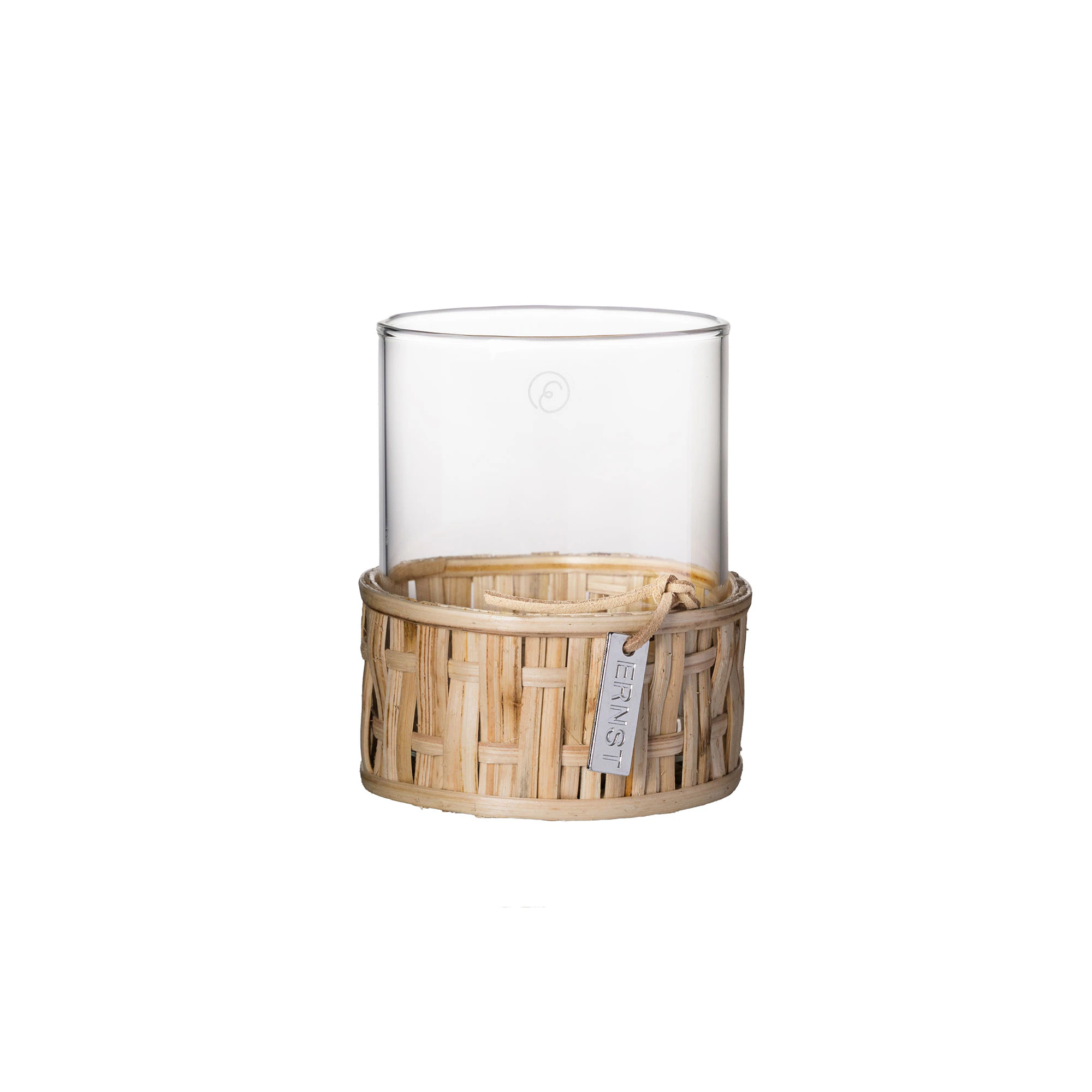 Ernst Vas 8,5 Cm - Ljuslyktor Glas Natur
