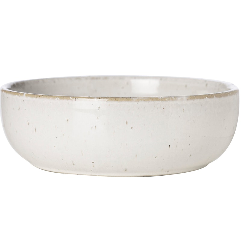 Serveringsskål Ø14 cm, Naturvit