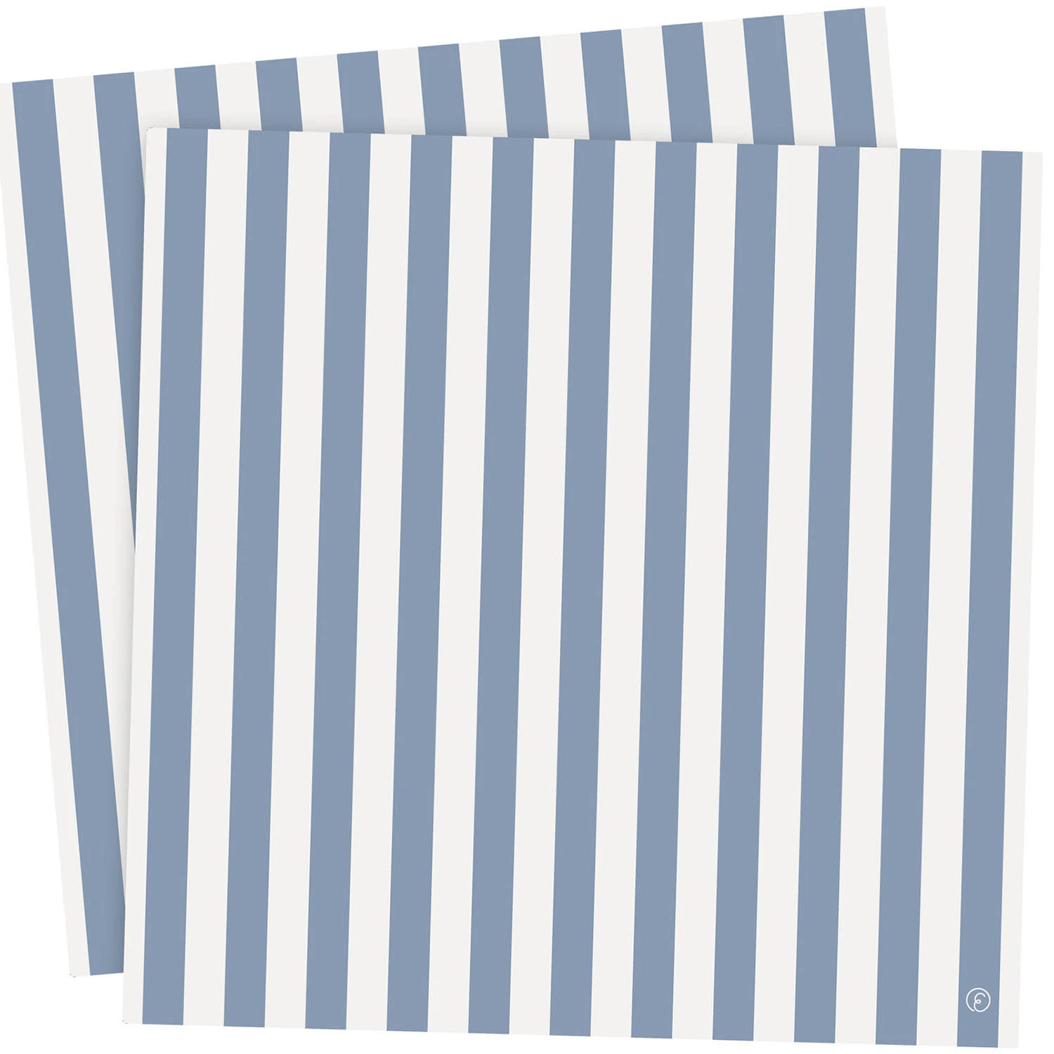 Ernst Servetter 33x33 Cm 2-pack /ljusblå - Servetter & Tillbehör Papper Vit