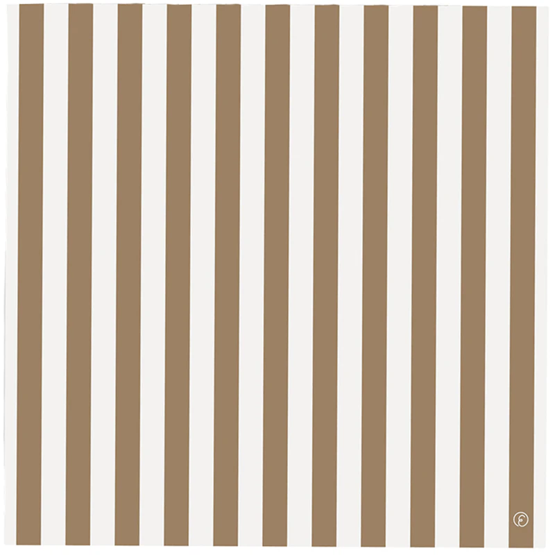 Servetter 33x33 cm, Vit/Cola