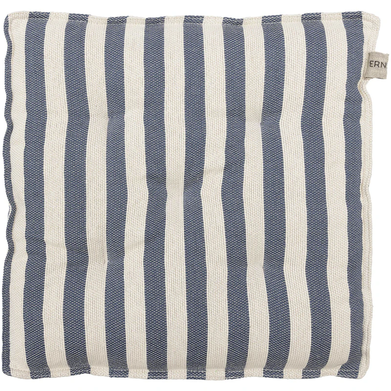 Sittdyna 45x45 cm, Vit/Blå