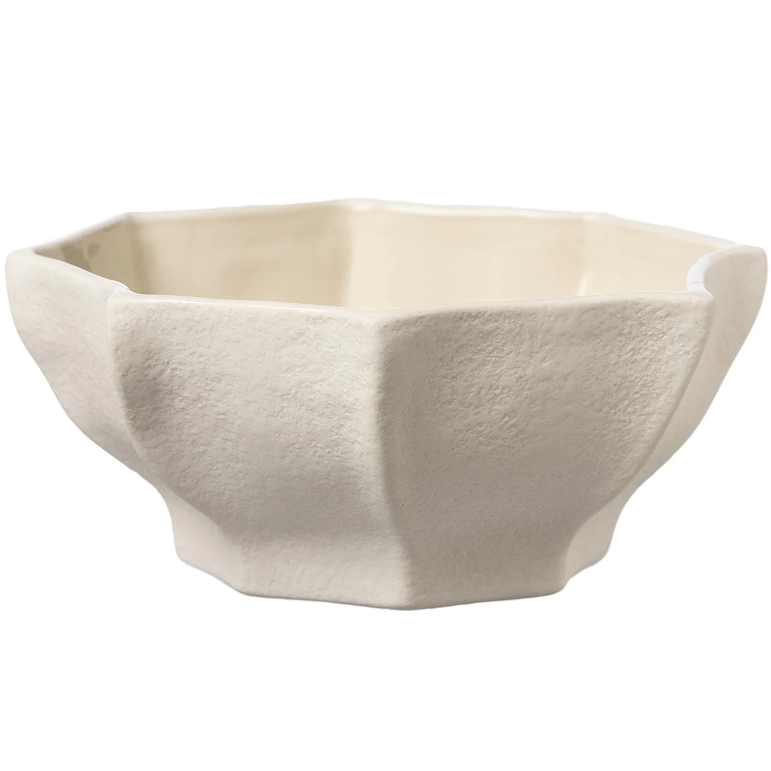 Ernst Sk&aring;l &Oslash;17 Cm - Serveringssk&aring;lar Stengods Off-White