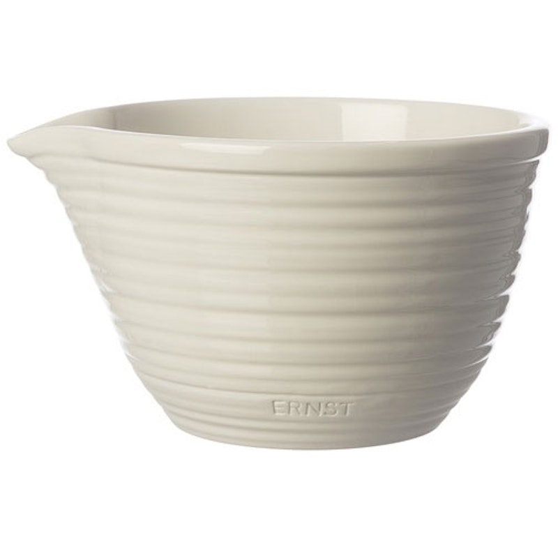 Spilkum Vitglaserat Stengods, 20 cm
