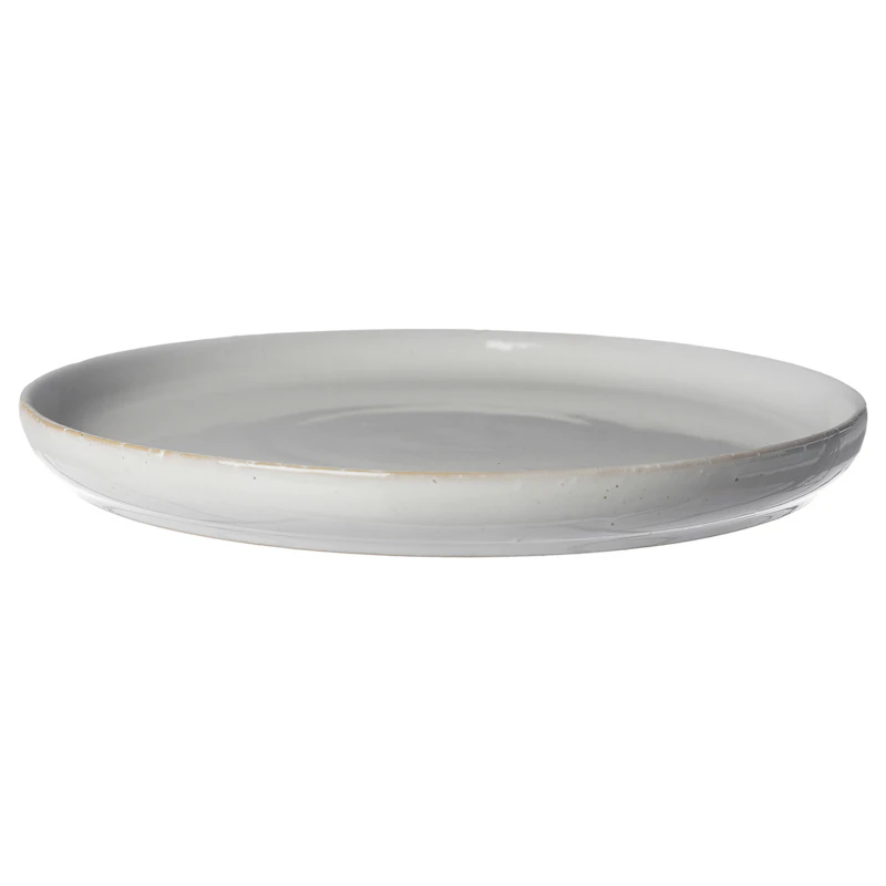 Tallrik Ø24,5 cm, Naturvit