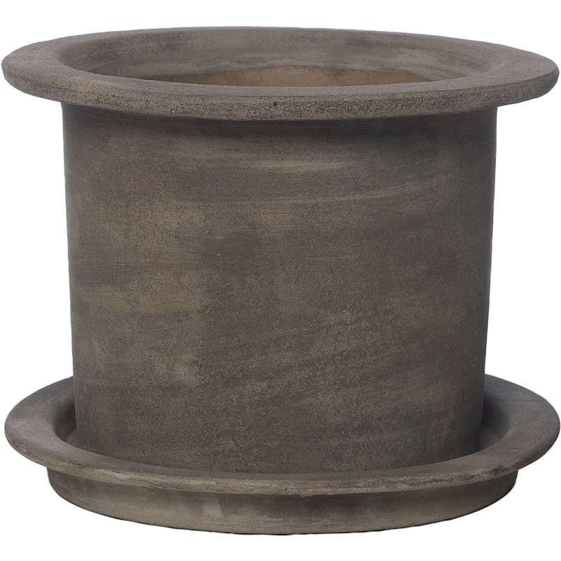 Terracotta Kruka Med Fat Ø18 cm