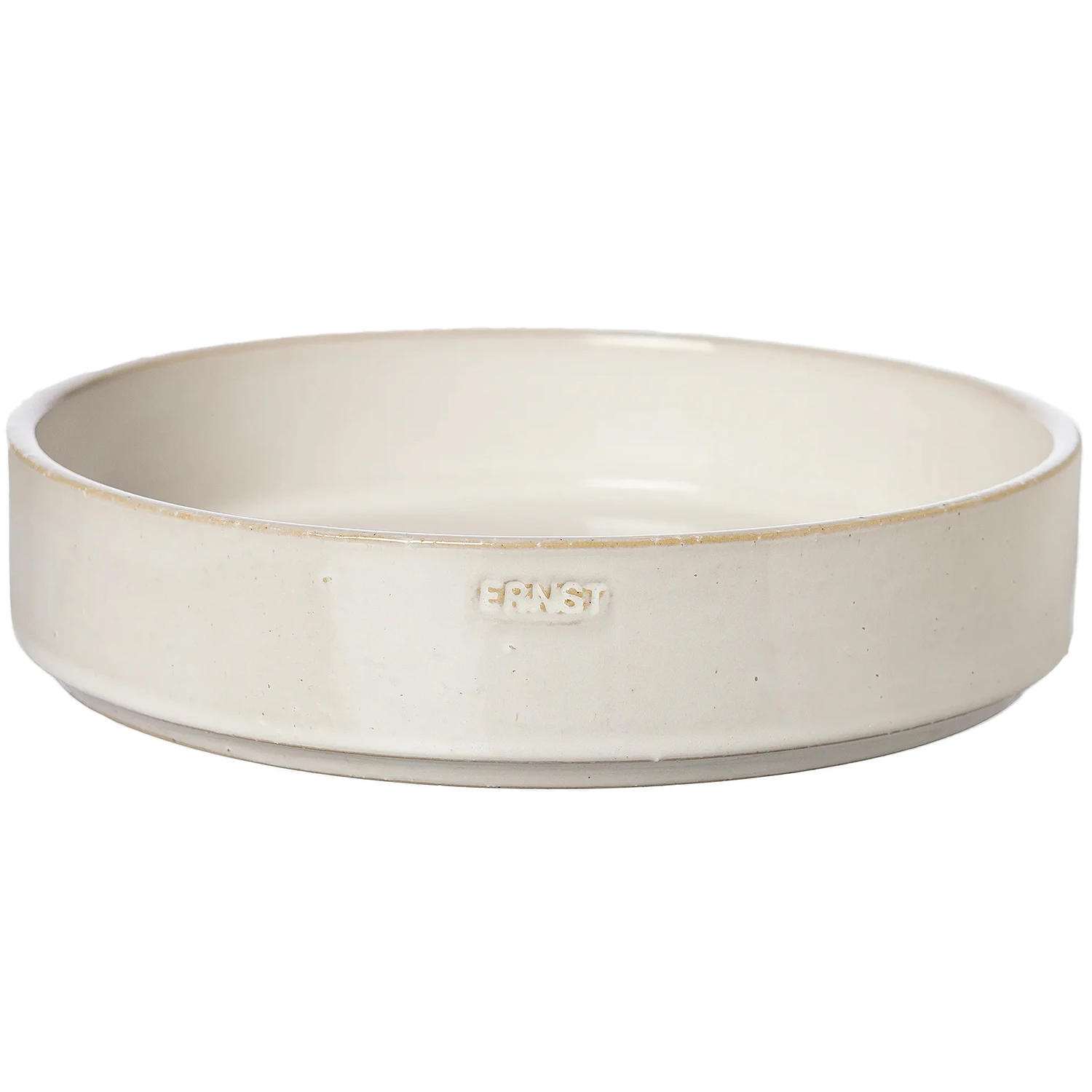Ernst Ugnsform &Oslash;24 Cm - Ugnsformar Stengods Off-White