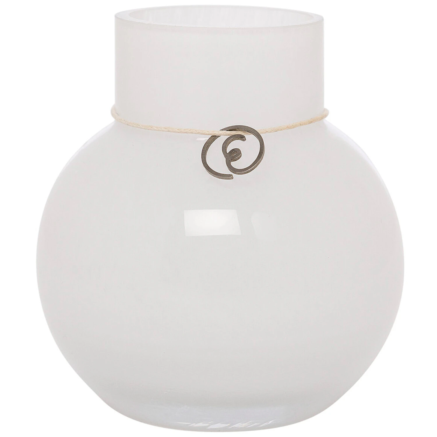 Ernst Vas 10 Cm - Vaser Glas Vit