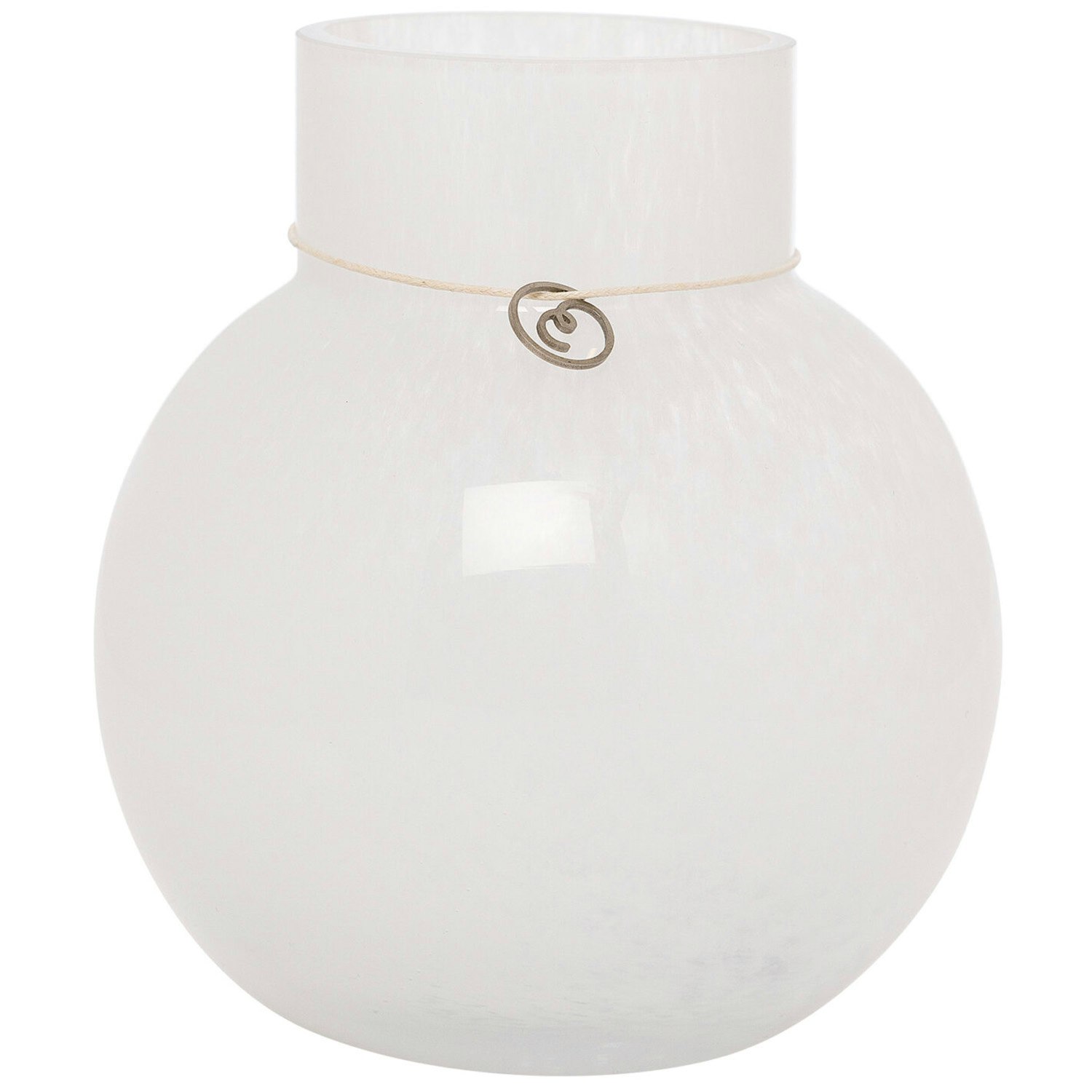 Ernst Vas 14 Cm - Vaser Glas Vit