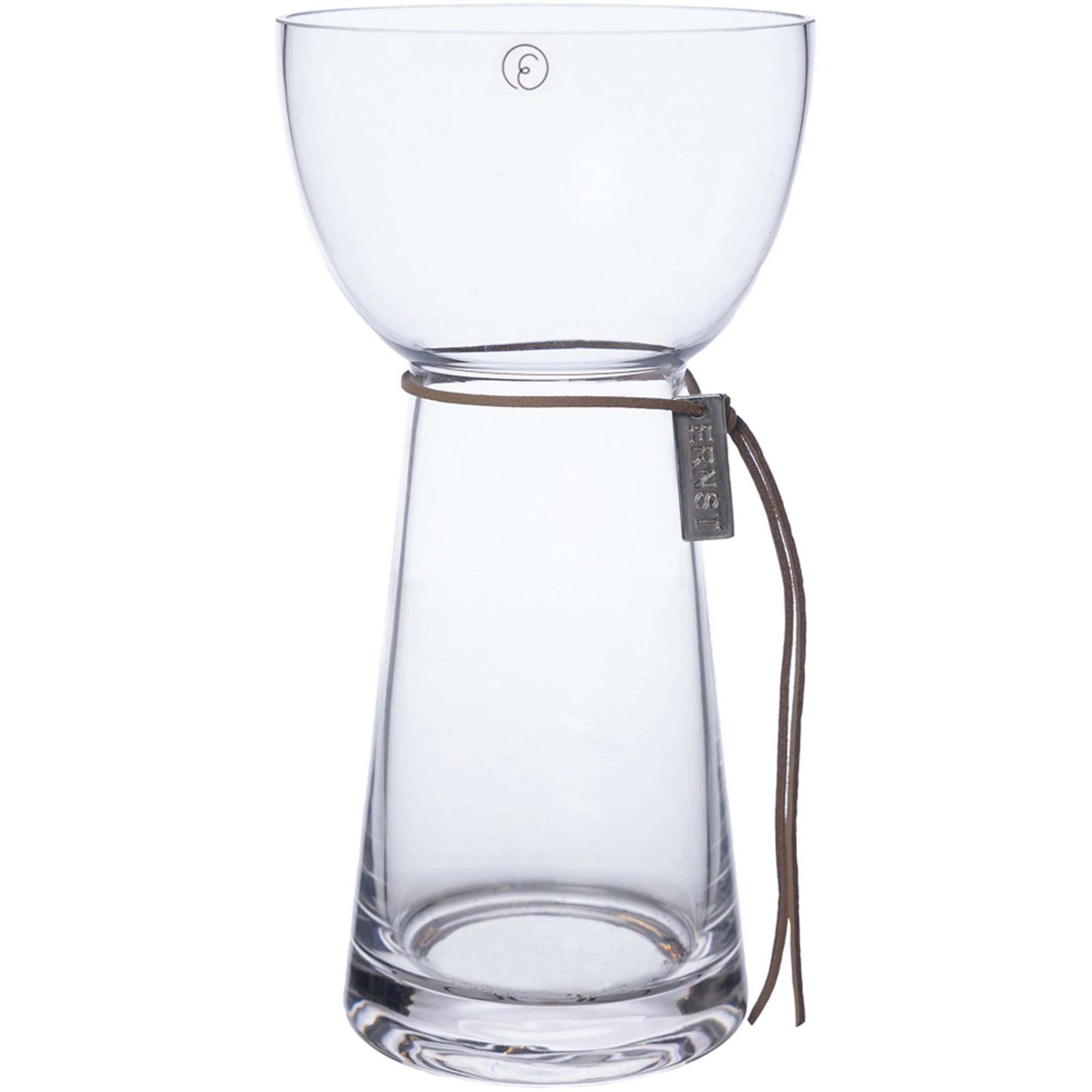 Ernst Vas 19 Cm - Vaser Glas Klar